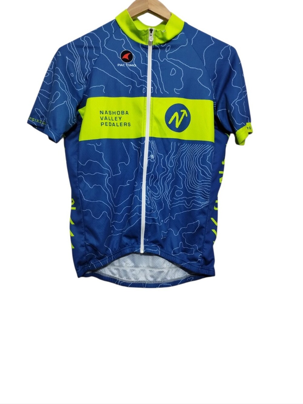 Pactimo Short-sleeve Cycling Jersey Men's L Full Zip Pockets